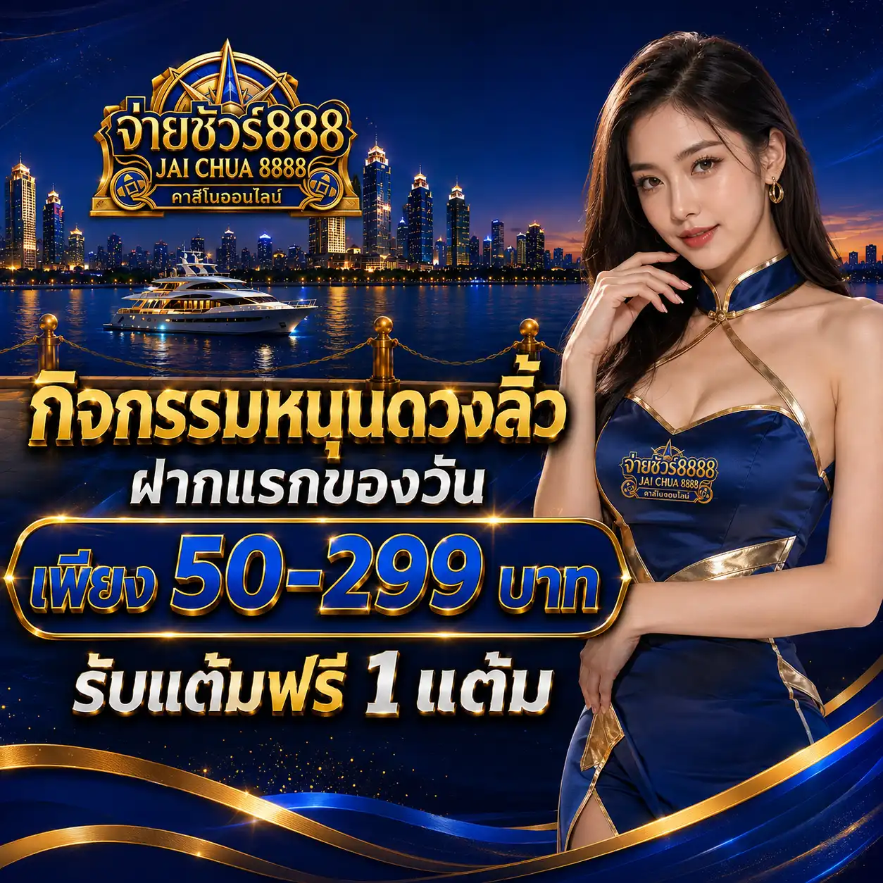 JAICHUA สล็อตน้องใหม่พาแตก ปั่นเกมไวได้เงินจริง ทุนไหนก็จ่ายชัวร์